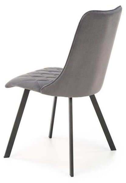 Scaun K450, gri, 44x58x85 cm