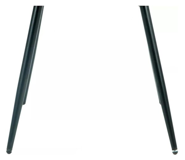 Scaun RICK, bej - Bluvel 40, stofa catifelata/metal, 48x56x86 cm