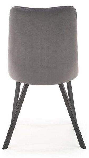 Scaun K450, gri, 44x58x85 cm