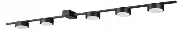 Lustra aplica LED, Zola, 5xGX53 90 cm negru