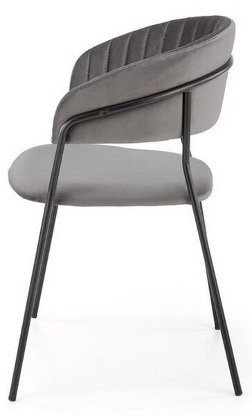 Scaun K426, gri, 57x54x79 cm