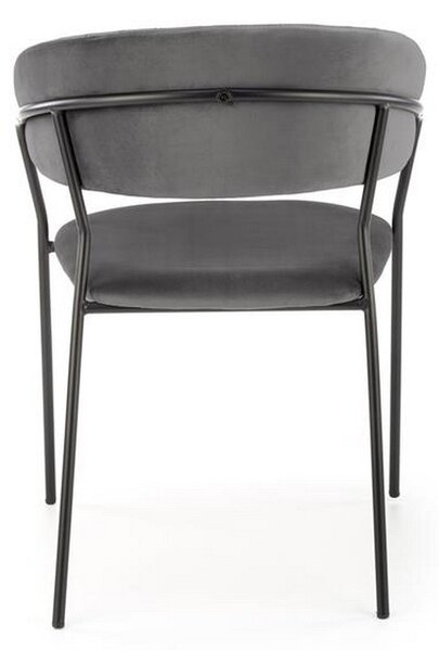 Scaun K426, gri, 57x54x79 cm