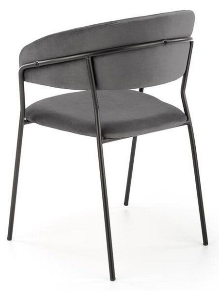 Scaun K426, gri, 57x54x79 cm