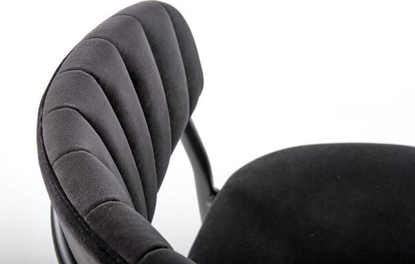 Scaun K426, negru, 57x54x79 cm