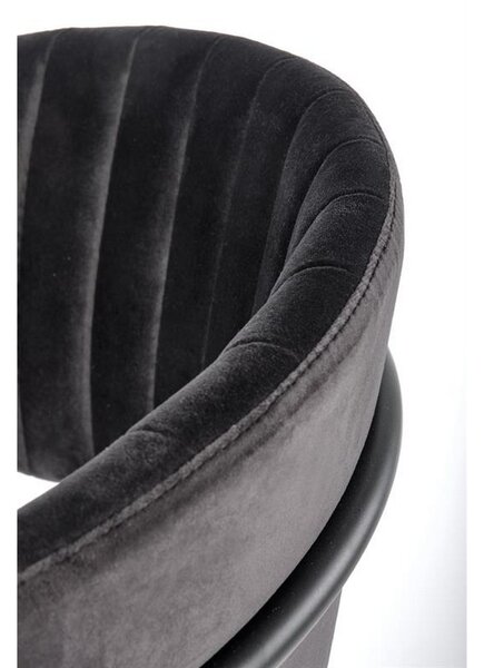 Scaun K426, negru, 57x54x79 cm