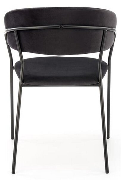 Scaun K426, negru, 57x54x79 cm