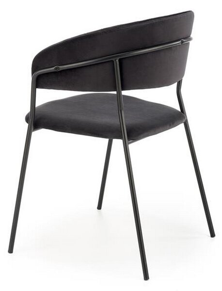 Scaun K426, negru, 57x54x79 cm
