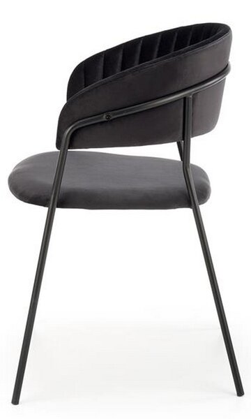 Scaun K426, negru, 57x54x79 cm
