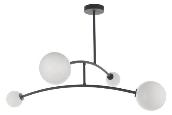 Endon 92940 - Lustră pe tijă BALANCE 4xG9/3W/230V negru/alb
