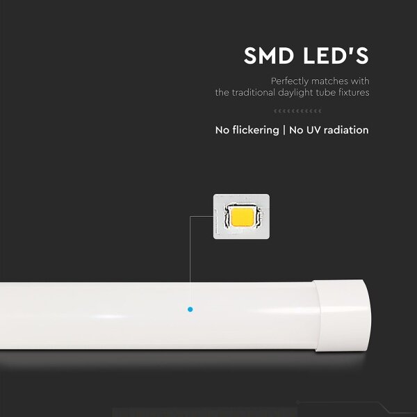 Lampă LED pentru montaj sub dulap, 40W, 230V, 3000K, 116 cm