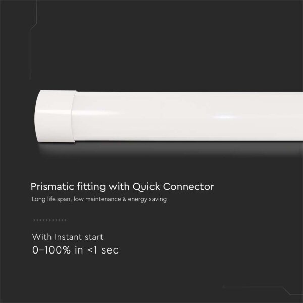 Lampă LED pentru montaj sub dulap, 40W, 230V, 3000K, 116 cm
