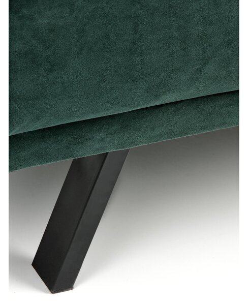 Canapea verde ARMANDO, 192/82-100/78-58 cm