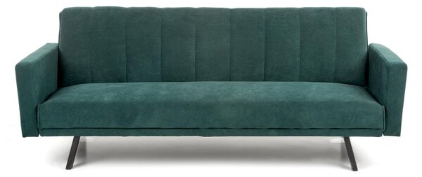 Canapea verde ARMANDO, 192/82-100/78-58 cm