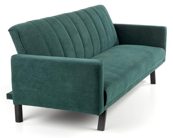 Canapea verde ARMANDO, 192/82-100/78-58 cm