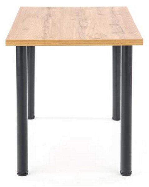 Masa sufragerie Modex 2 stejar wotan/negru, 120/68/75 CM