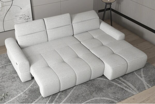 Coltar extensibil MATEO S, personalizabil materiale Gama Premium, cu l