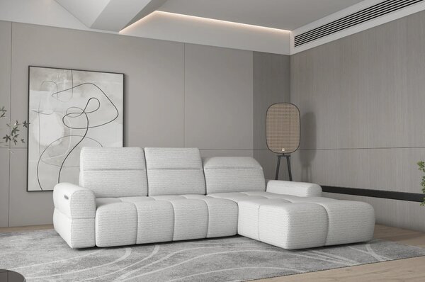 Coltar extensibil MATEO S, personalizabil materiale Gama Premium, cu l