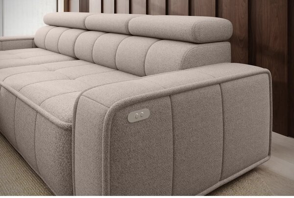 Coltar THIAGO S, personalizabil materiale Gama Premium, cu reglaj elec