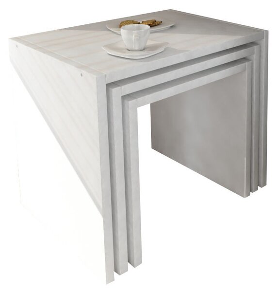 Set măsuțe de cafea Zuriel (Alb). 1071685