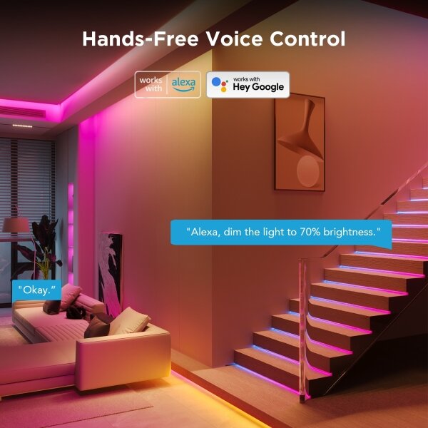 Govee - Bandă LED RGBICW SMART PRO dimerizabilă LED/12W/24V 3m Wi-Fi