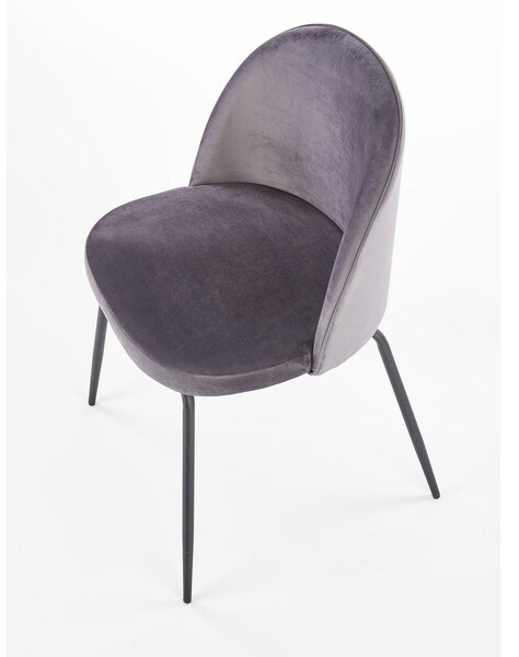 Scaun K314 gri, 49x50x80x48 cm