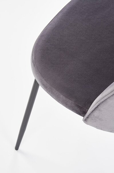 Scaun K314 gri, 49x50x80x48 cm