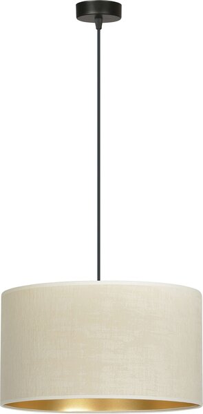 Emibig Hilde lampă suspendată 1x15 W alb-negru-auriu 1052/1