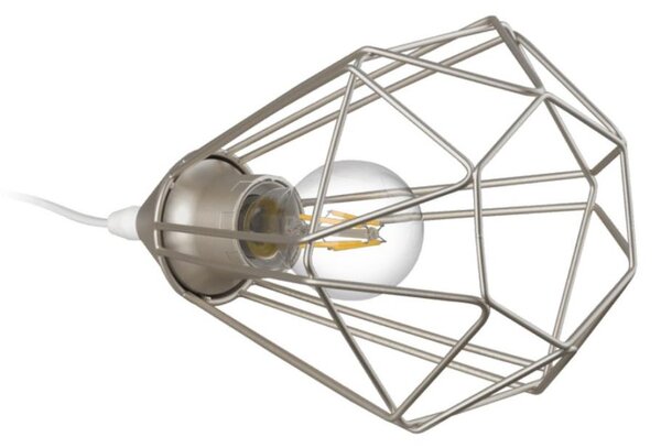 Eglo 33618 - Lampă de masă TARBES, cu alimentare la priză, 1xE27/60W/230V
