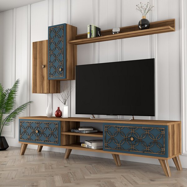 Mobilier living Clara (Nuc + Albastru). 1071856