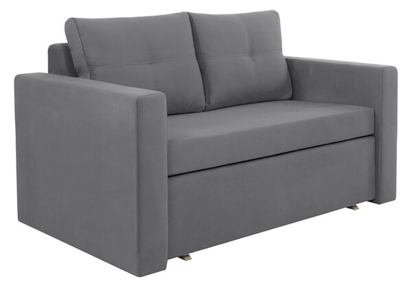 Canapea BUNIO III, stofa clasica gri - Manila 16, 147x88x86 cm