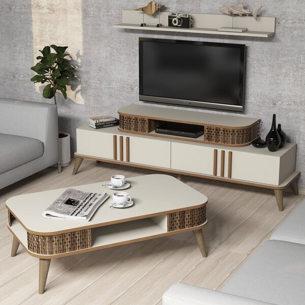 Set mobilier living Eiffel (crem). 1071890