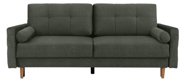 Canapea extensibila TORENT, stofa catifelata verde - Vogue 11, 220x98x