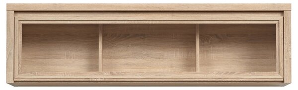 Vitrina suspendata KASPIAN, stejar sonoma, PAL, 144x31x40 cm