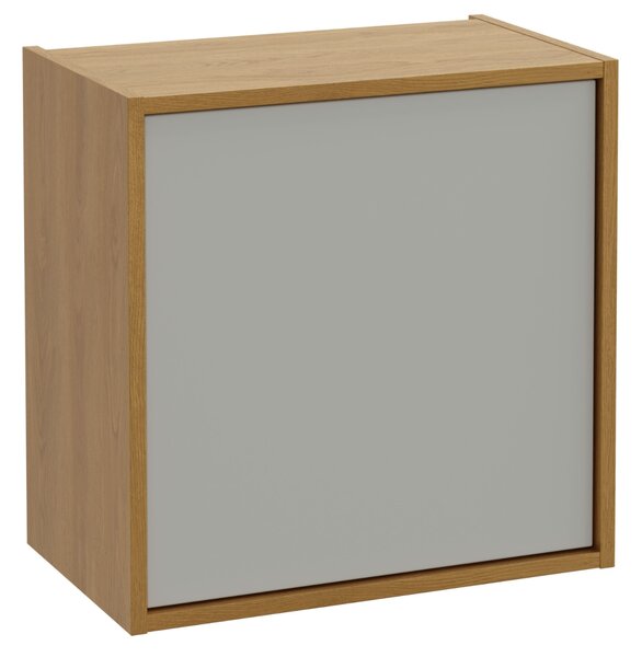 Strama Erin dulap 50x30x50 cm laterala pe perete alb-stejar 26.200.77