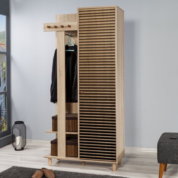 Set mobilier pentru hol Gardin (Stejar sonoma). 1072020