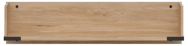 Polita LARA, stejar, PAL laminat, 117x24x28 cm