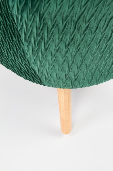 Fotoliu RAVEL, verde, 70x78x100x48 cm