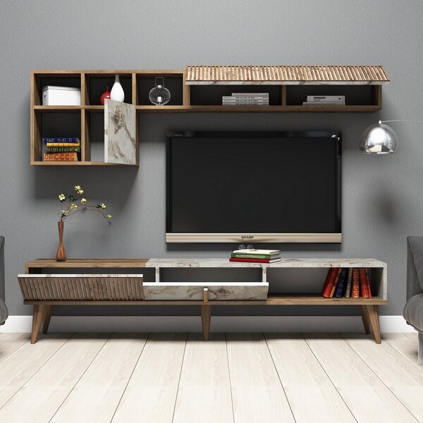 Mobilier living Millano (nuc + alb). 1072225