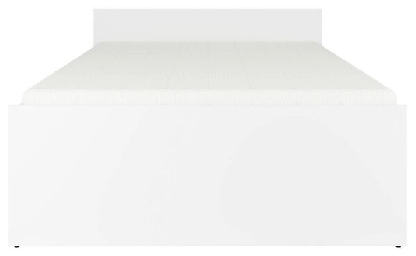 Cadru pat NEPO PLUS 120x200, alb, PAL laminat