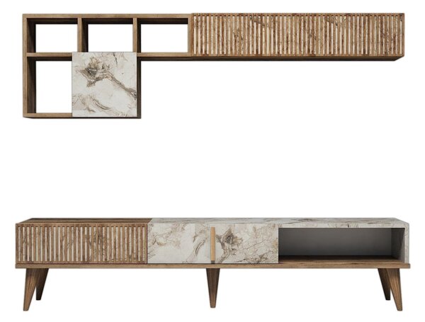 Mobilier living Millano (nuc + alb). 1072225