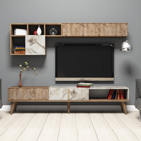 Mobilier living Millano (nuc + alb). 1072225