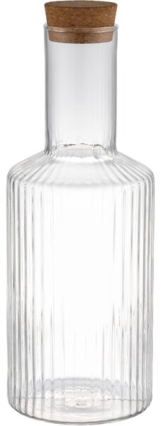 Carafă din sticlă cu dop de plută 4Home Serve,1 l