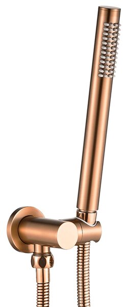 Set de duș incastrat Rea Lungo Copper Brush Auriu cu BOX