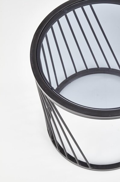 Set 2 masute de cafea ANTILLA negru