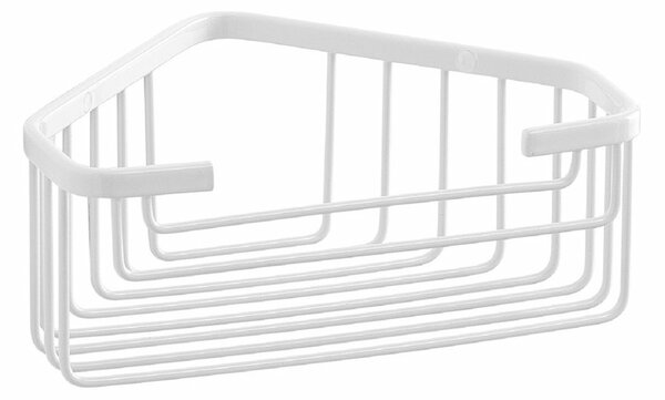 GEDY 2483-02 Raft de colț inteligent pentru duș ,20 x 8 x 15,1 cm, alb