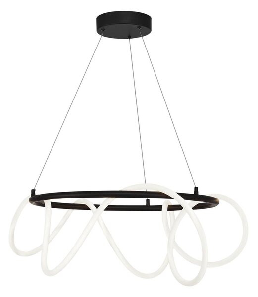 Lustră LED pe cablu Zuma Line 20006PL-BK BALBO LED/58W/230V 3000/4000/6000K