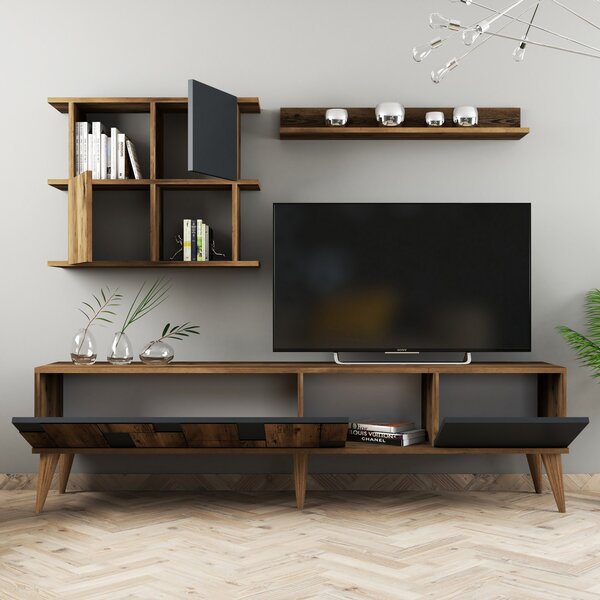 Mobilier living Madryt (Nuc + Antracit). 1072503
