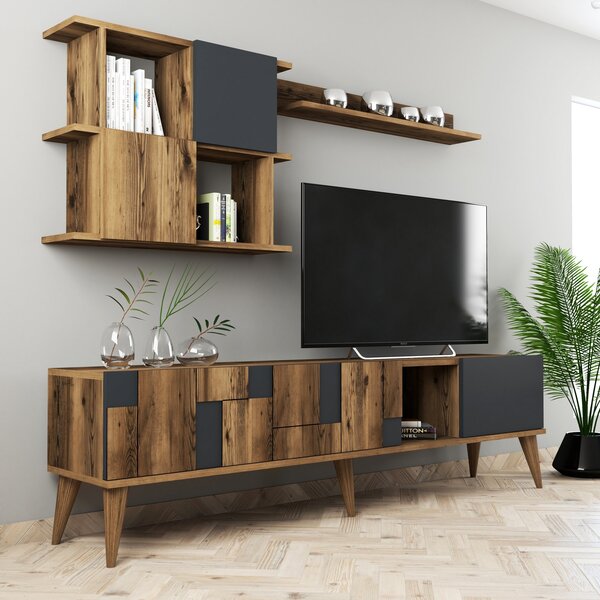 Mobilier living Madryt (Nuc + Antracit). 1072503