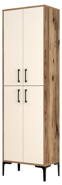 Dulap cu rafturi Berina 1 (nuc + crem). 1072515