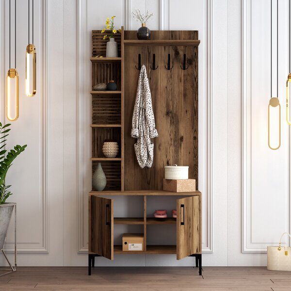 Set mobilier pentru hol Verana (Nuc). 1072521